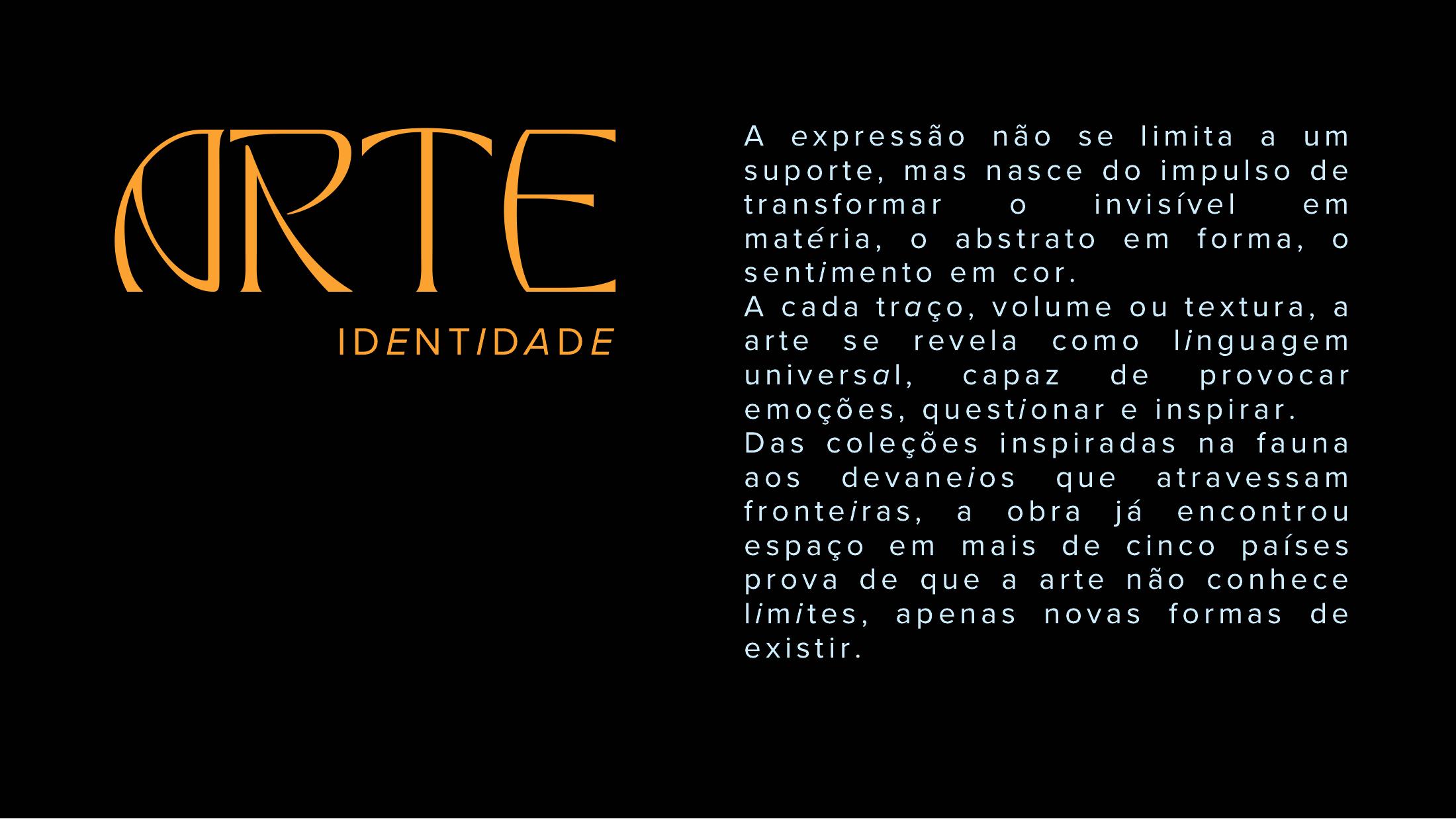 Página 2 da apresentação original da identidade visual Dinho