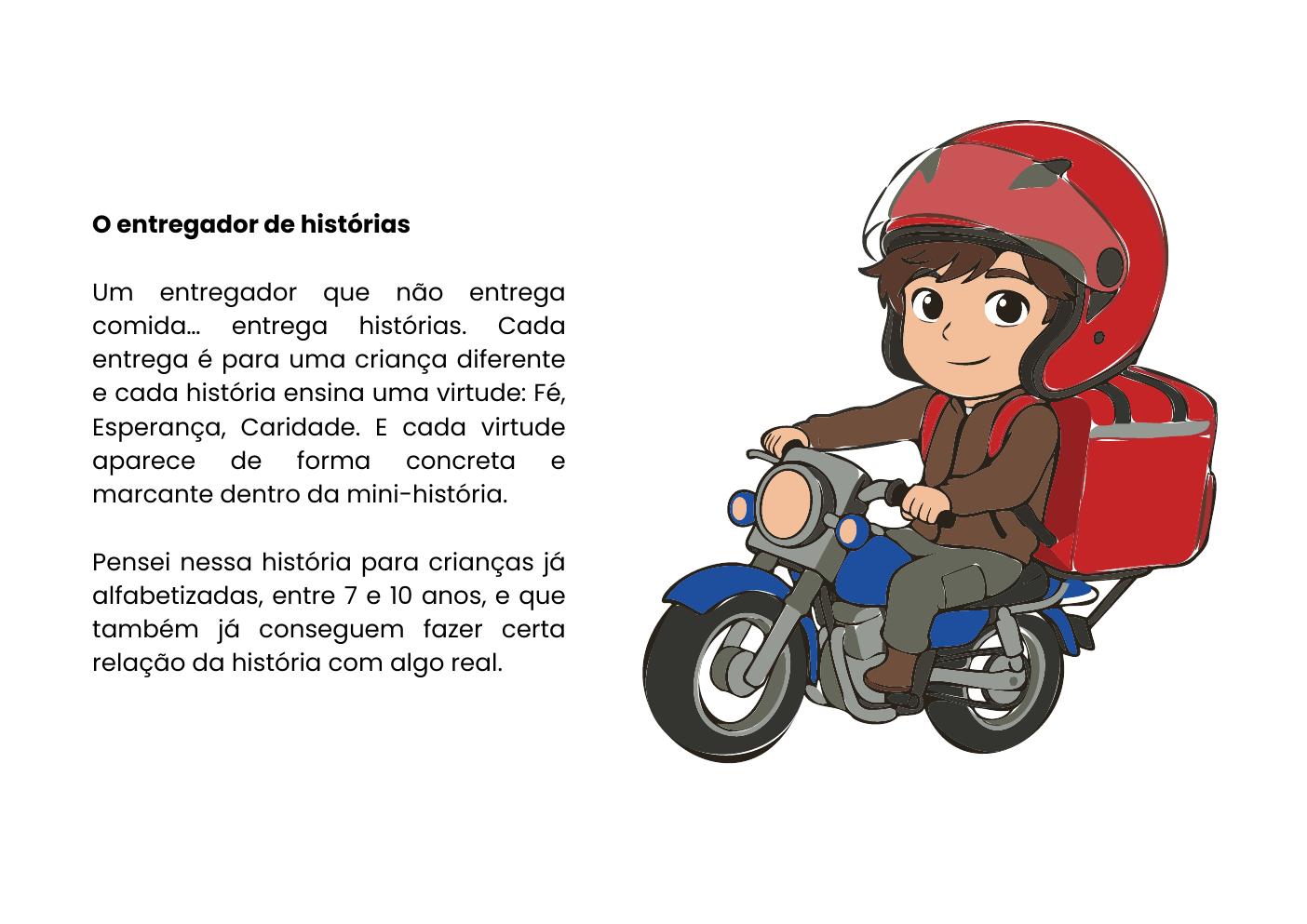 Página 2 do processo original de O Entregador de Histórias